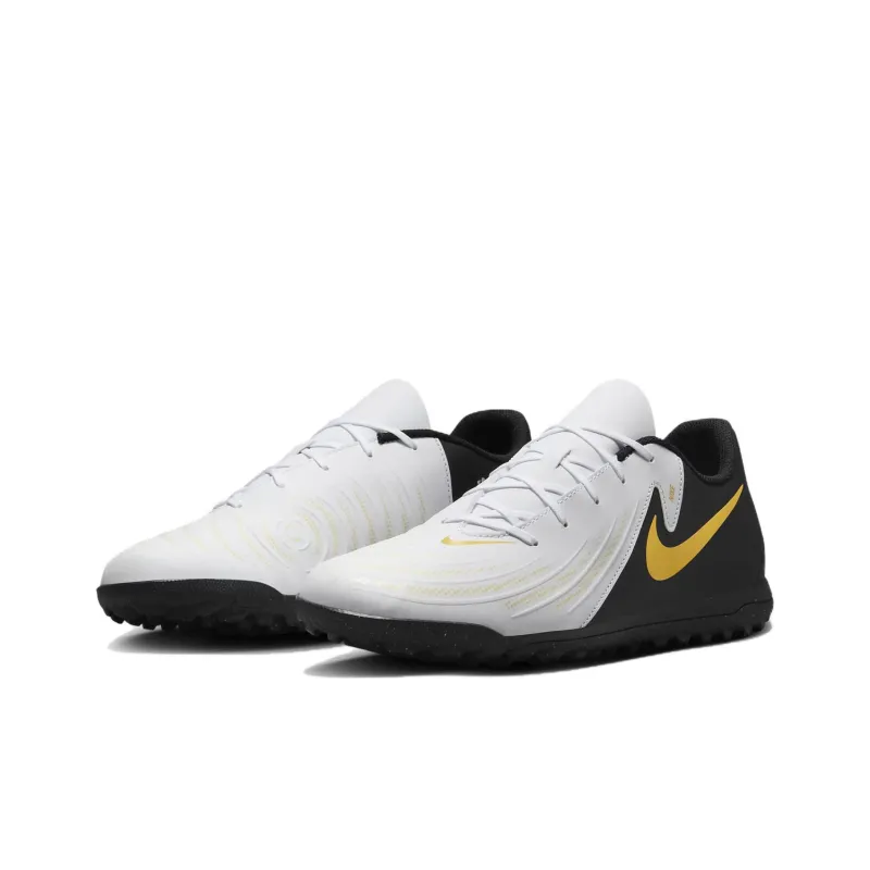 Nike Phantom GX IC/IN Breathable Lightweight Soccer Shoes Men's Black White-2