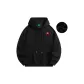 Black (Hooded Fleece-Lined)