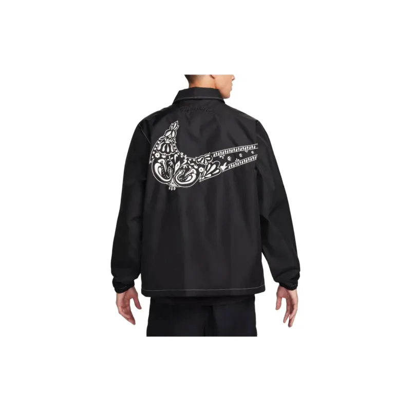 Nike Día De Muertos Coach Jacket-1