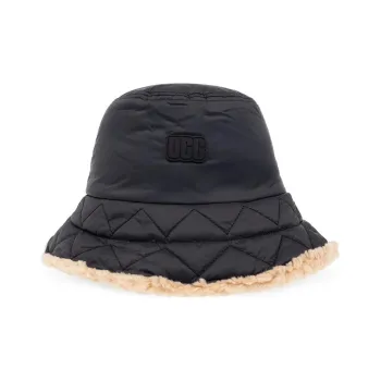 UGG Polyester Acrylic Modified Acrylic Bucket Hats Women's Black