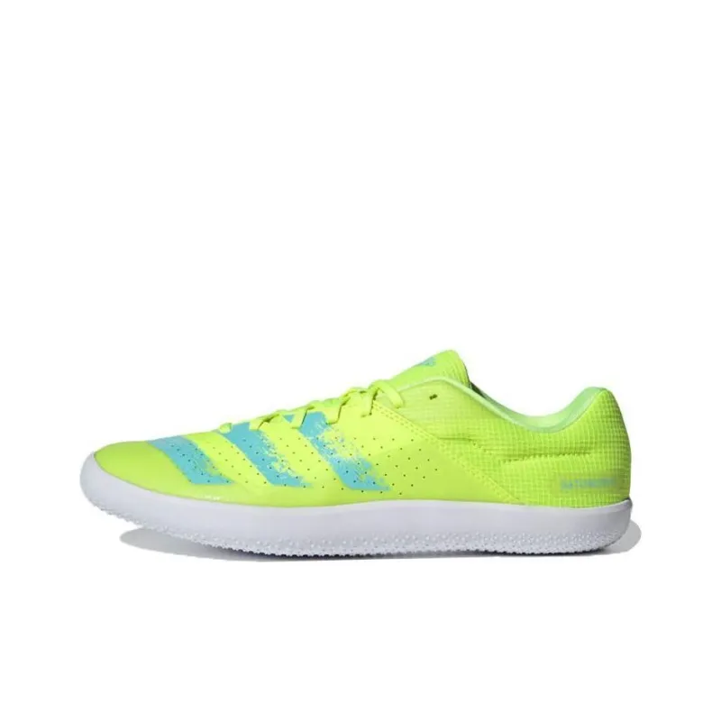 Adidas Throwstar Breathable Low-Top Running Shoes Men's Green Blue-0