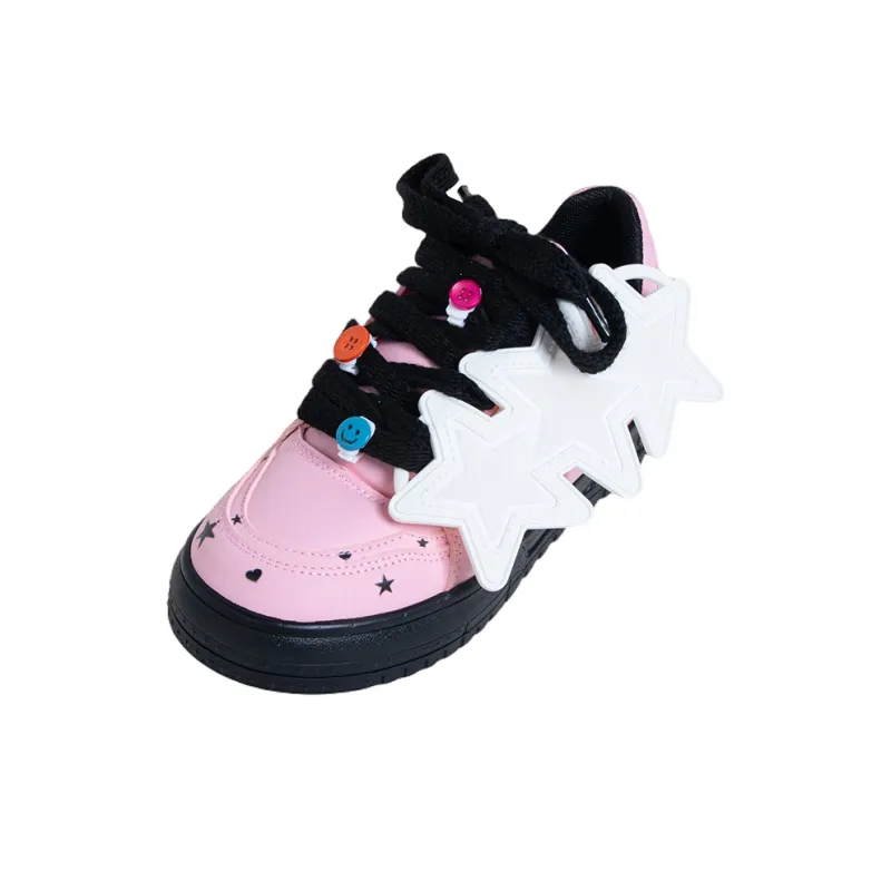 OYNN Young Baby Series Skateboard Shoes Women's Low Top White-9
