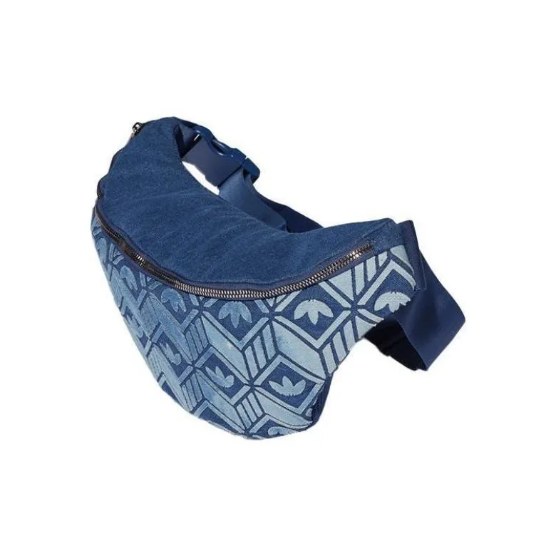 Adidas Originals Polyester Sling Bag, Crossbody Bag, Fanny Pack Regular Unisex Blue-2