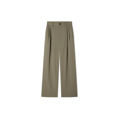 COVERINS Casual Pants Women's Olive Green