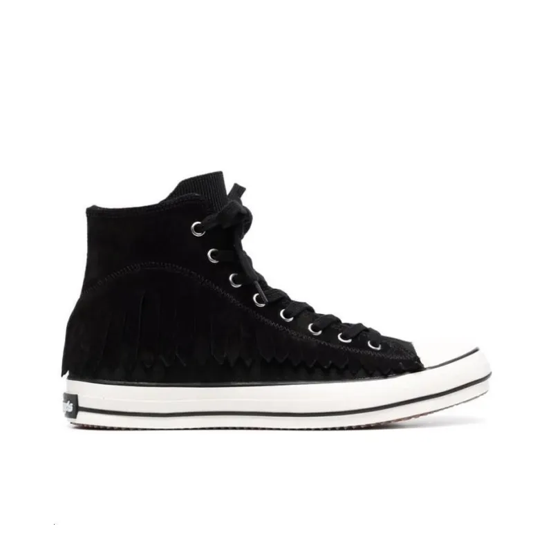 PALM ANGELS Trendy Casual Skateboard Shoes Men's Black-1