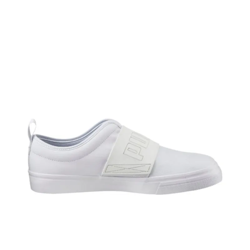 PUMA El Rey Fun Anti-Slip Wear-Resistant Low-Top Casual Skateboard Shoes Men's White-1