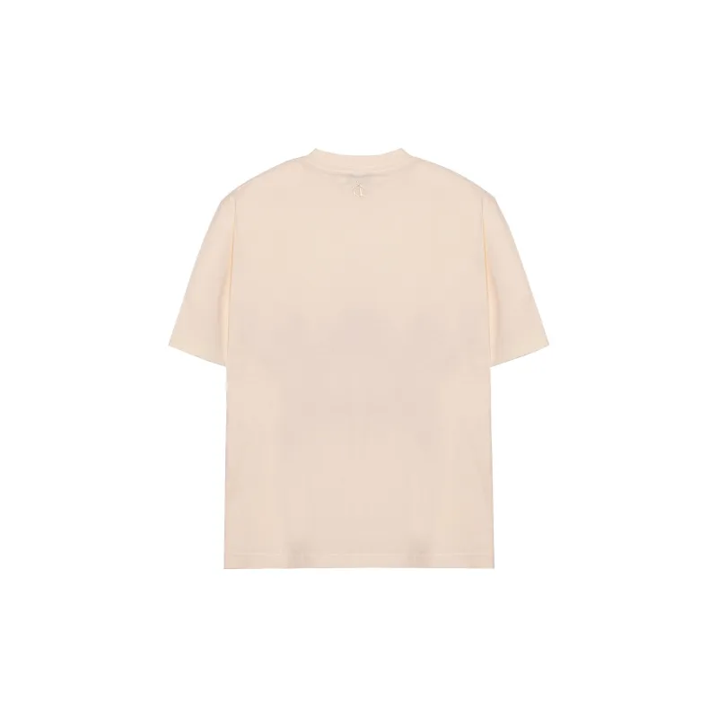 Lanvin T Shirt Unisex Beige Yellow-1