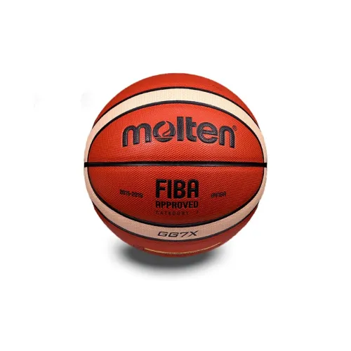Molten PU Basketball Orange Red Size 7 Match Unisex