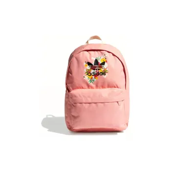 Adidas Polyester Backpack Regular Unisex Pink