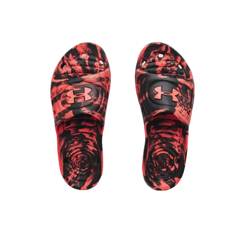 Under Armour Locker Slides 'Black Beta Camo'-3
