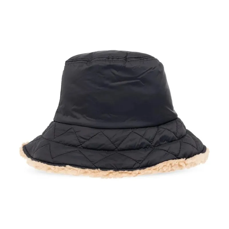 UGG Polyester Acrylic Modified Acrylic Bucket Hats Women's Black-1