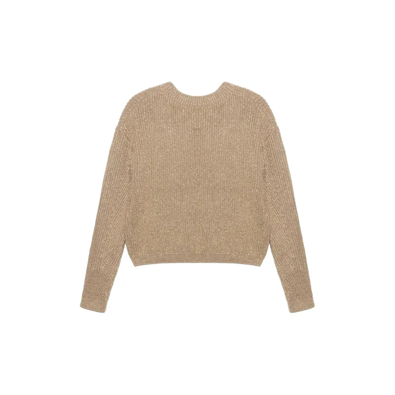 MaxMara Studio Crewneck Long Sleeved Jumper-1