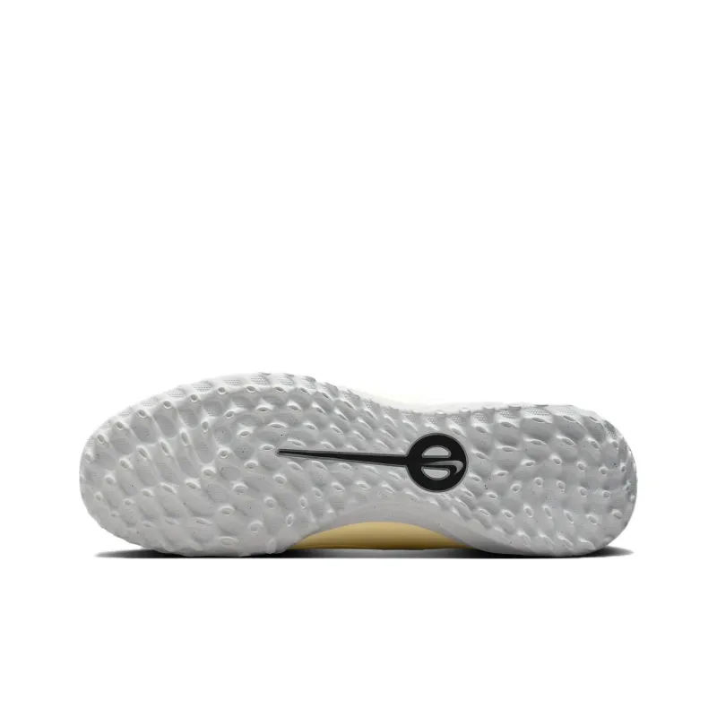 Nike Tiempo Legend 10 IC/IN Wear resistant And Lightweight Soccer Shoes Men's Beige Black-5