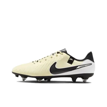 Nike Tiempo Legend 10 SG Metal Long Studs Durable Breathable Soccer Shoes Men's Ecru