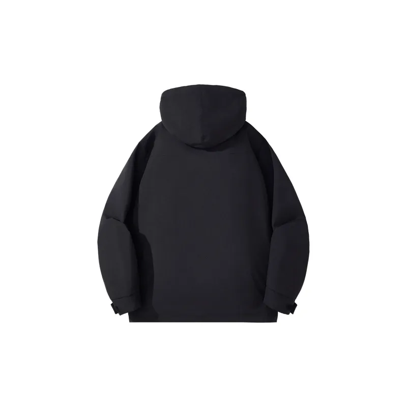 Jeep Lace Up Windbreaker Jacket Trench Coat Unisex-6