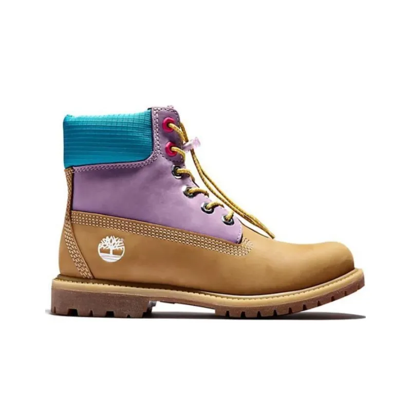 Timberland PREMIUM Abrasion Resistant Short Outdoor Boots Women's Blue Purple-1