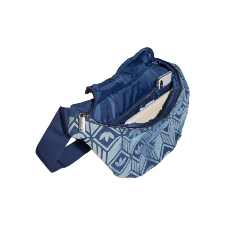 Adidas Originals Polyester Sling Bag, Crossbody Bag, Fanny Pack Regular Unisex Blue-4