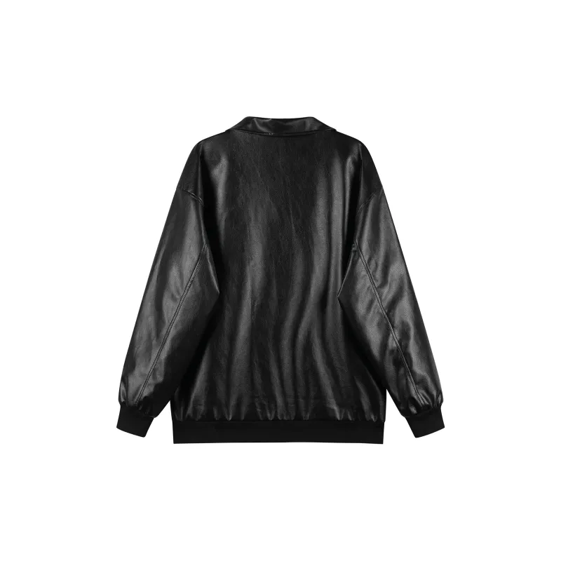 S.view Leather Jacket Unisex Black-1