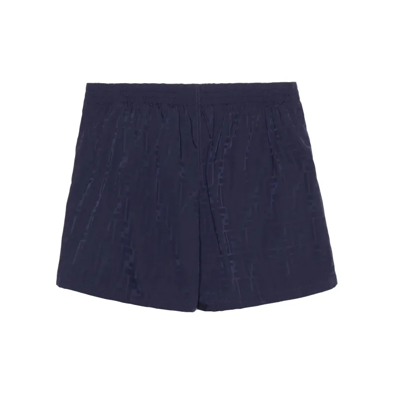 Fendi Kids TEEN pleated cotton skirt