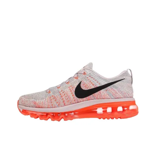 Nike Flyknit Air Max Violet Ash Hyper Orange Women's