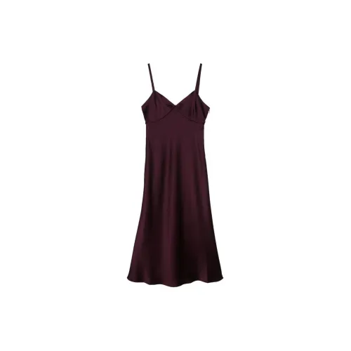 Polo Ralph Lauren Slip Dresses Women's Eggplant Purple