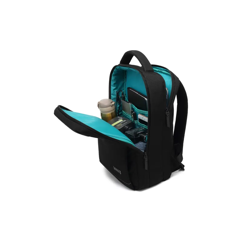 COOLBELL Polyester Backpack Regular Men's Black-3