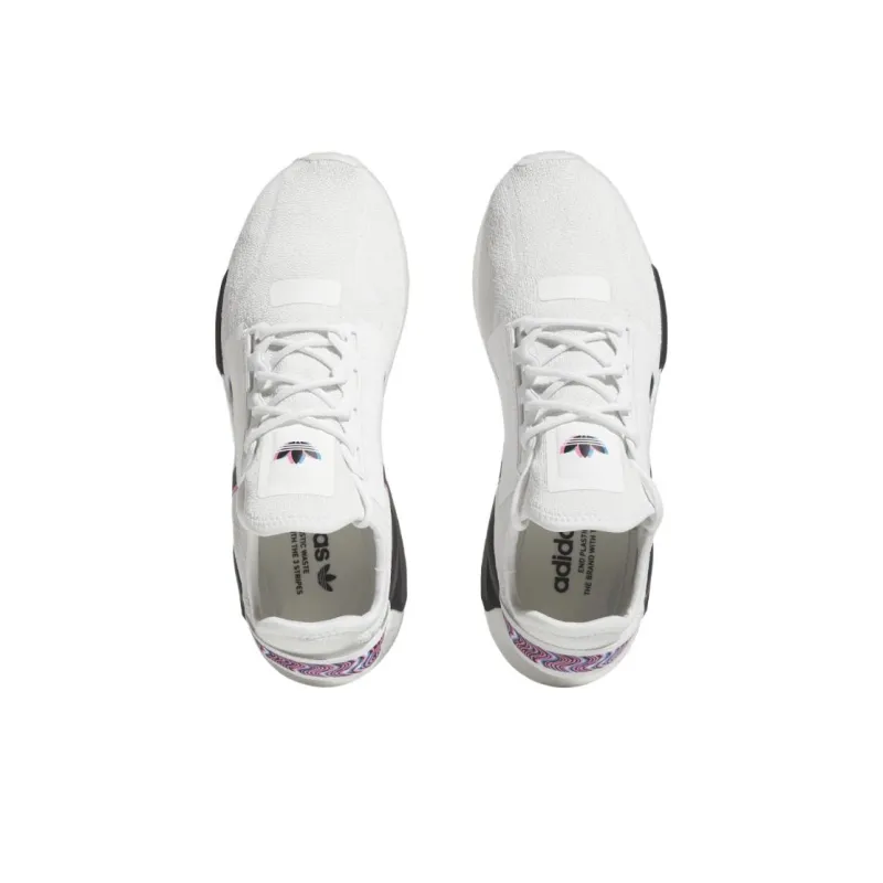 Adidas Originals NMD_R1 V2 'White Pulse Blue Magenta'-2