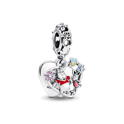 Pandora Sterling Silver Enamel Pendants Women's Silver-0