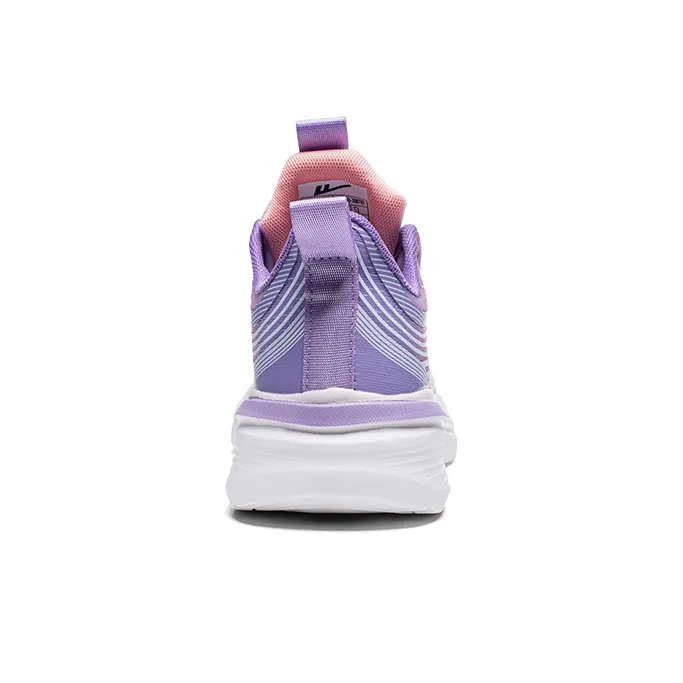 Warrior Lightweight And Breathable Low Top Casual Shoes Women's White Purple Pink-3