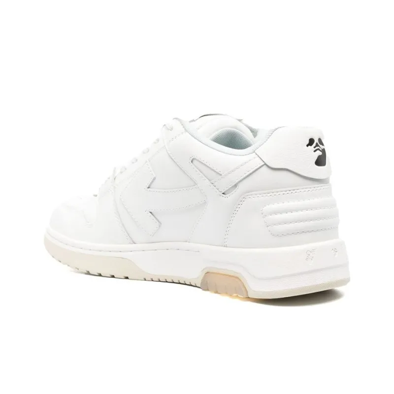 OFF WHITE Out Of Office For Walking Low Top Sneaker 'White Black'-4