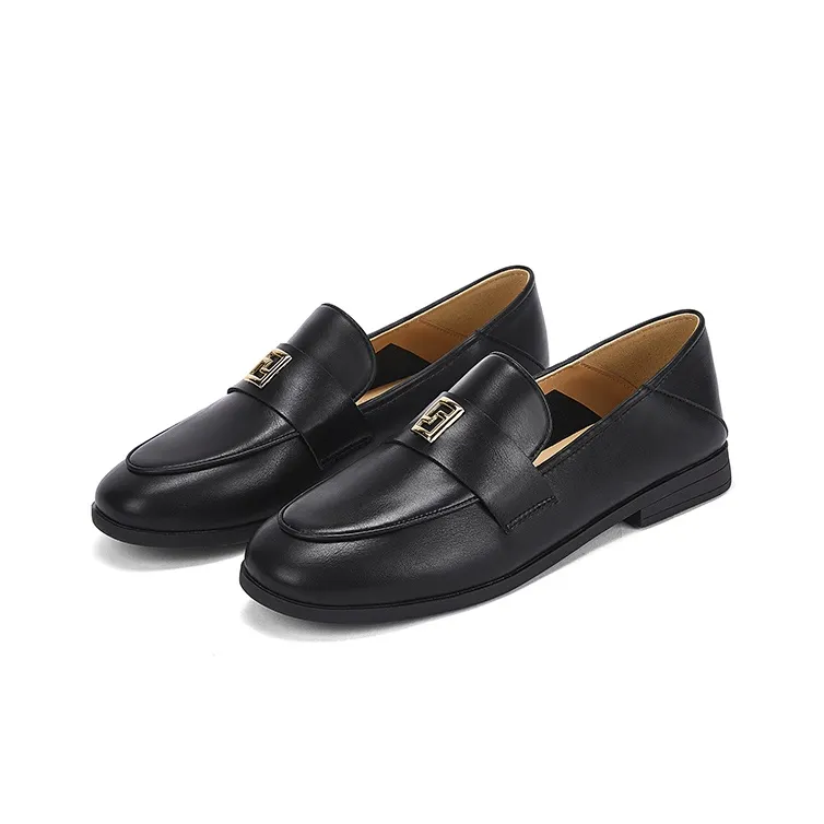 DAPHNE Loafers Women's Black/Brown-2