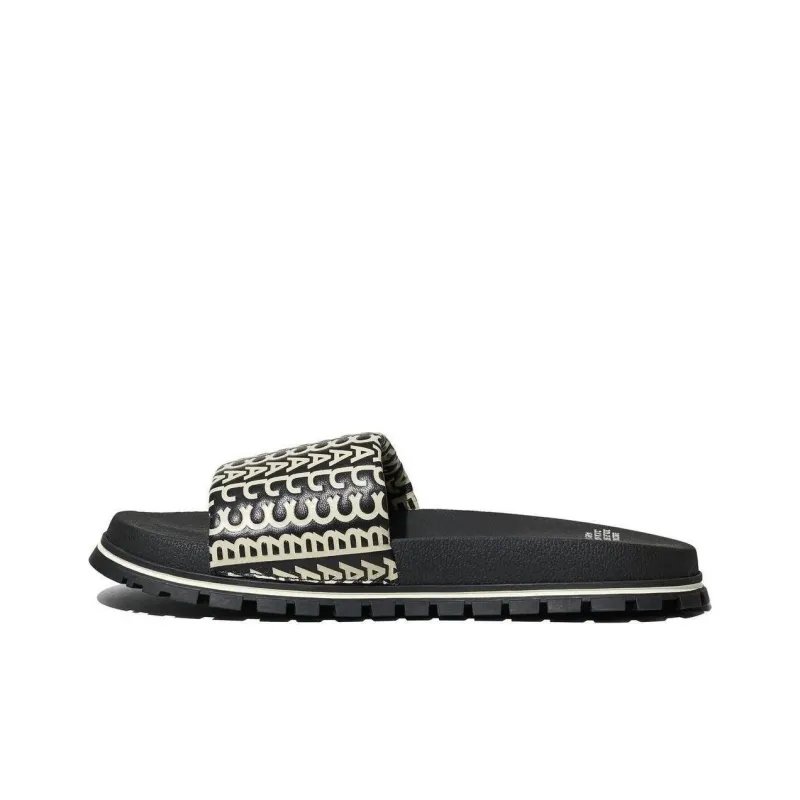 MARC JACOBS Monogram Printed Slip-On Slides Women's-0