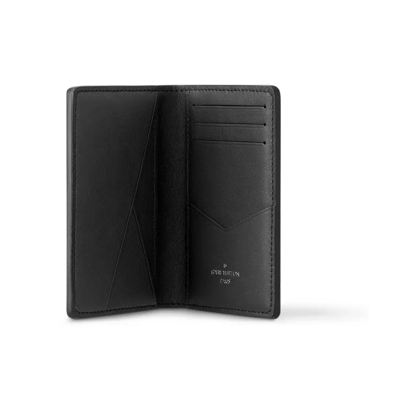 LOUIS VUITTON Pocket Organizer Monogram Shadow Black-3