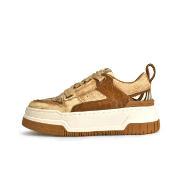 MOONIIEE Skateboard Shoes Women's Brown