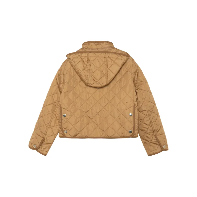 Burberry Diamond quilted Hooded Jacket-1