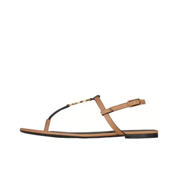 SAINT LAURENT Cassandra Flat Sandals