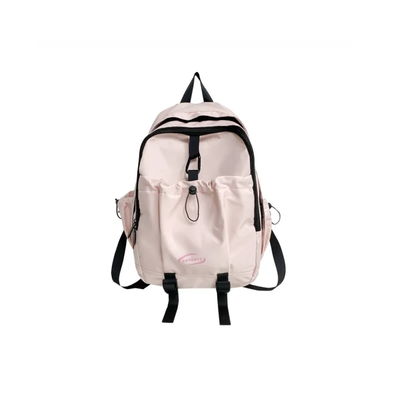 Deli Bear Nylon Backpack Regular Women's White/Pink/Black/Green-8
