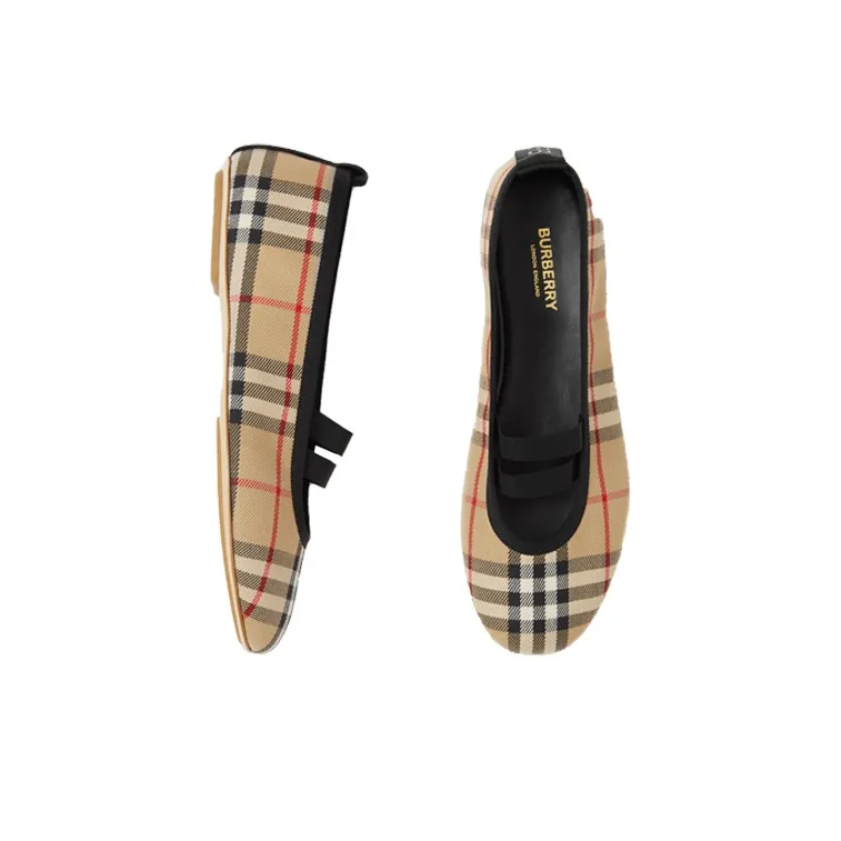 Burberry Vintage Women's Casual Shoes Women's Beige-3