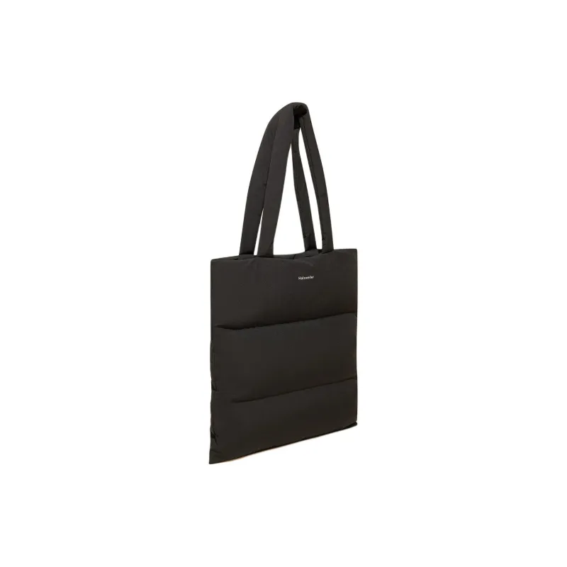 HOLZWEILER Recycled Polyester Tote Bag Shopping Bag Shoulder Bag Handbag Men's Black-1