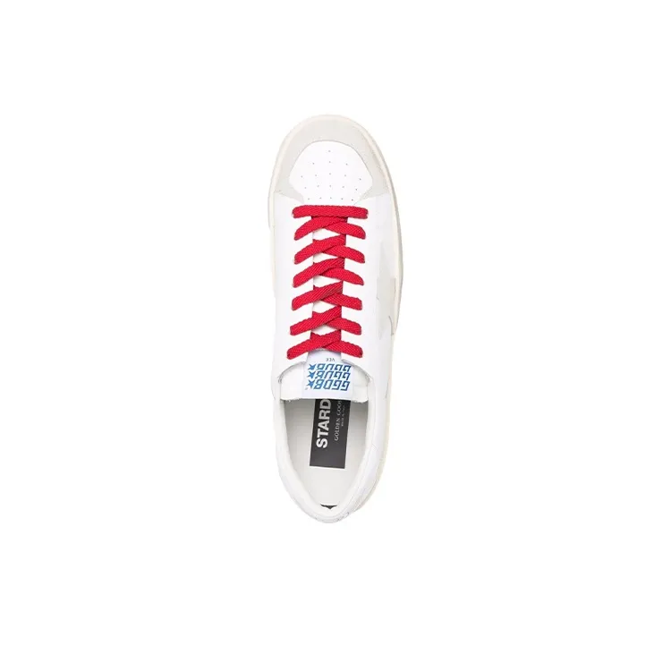Golden Goose Stardan Stylish Skateboarding Shoes Men's White-3