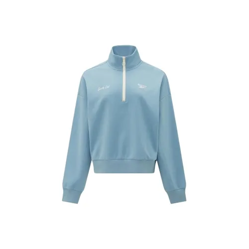 Reebok Sweatshirt Women's Blue Purple
