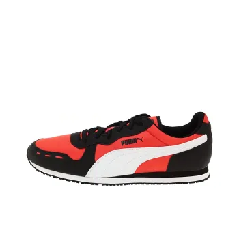 PUMA Cabana Racer Fun Cushioning Anti-Slip Wear-Resistant Breathability Low-Top Running Shoes Men's Black Orange