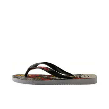 Havaianas Top Marvel Slippers Men's Black Red