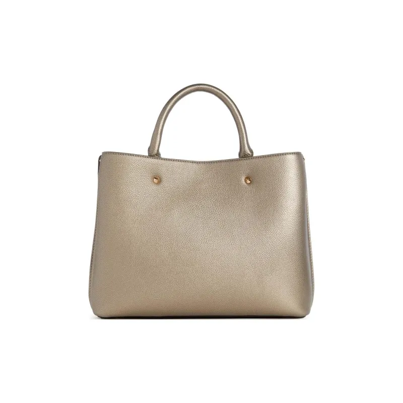 GUESS Litchi Grain Artificial Leather Shoulder Bag Crossbody Bag Handbag Women's Tin Alloy-2