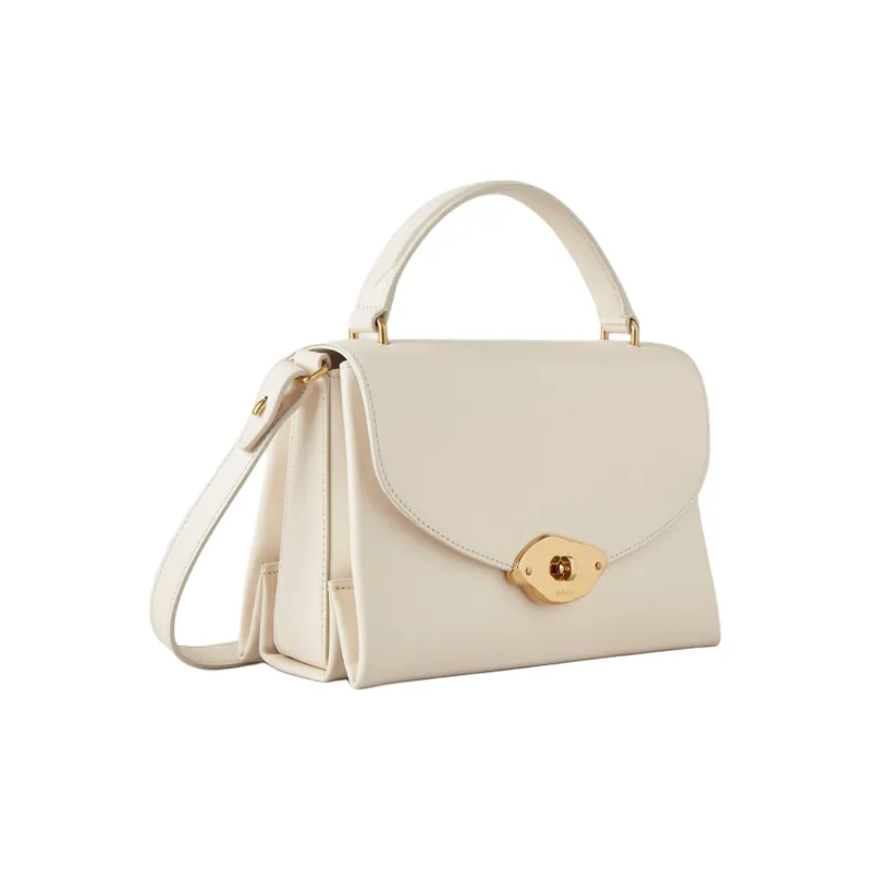 Mulberry Lana Logo Engraved Foldover Top Tote Bag-1
