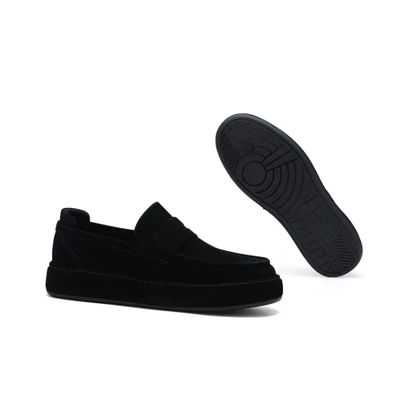 U7 Loafers Men Black-3