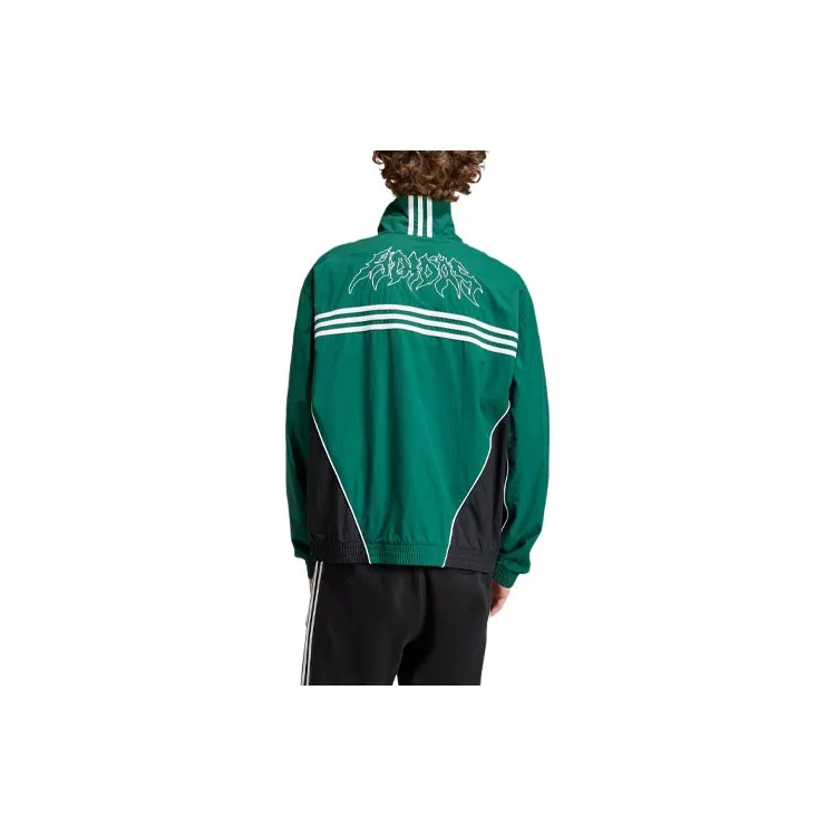 Adidas Originals Flames Jacket Jackets Coats Men's Forest Green-2
