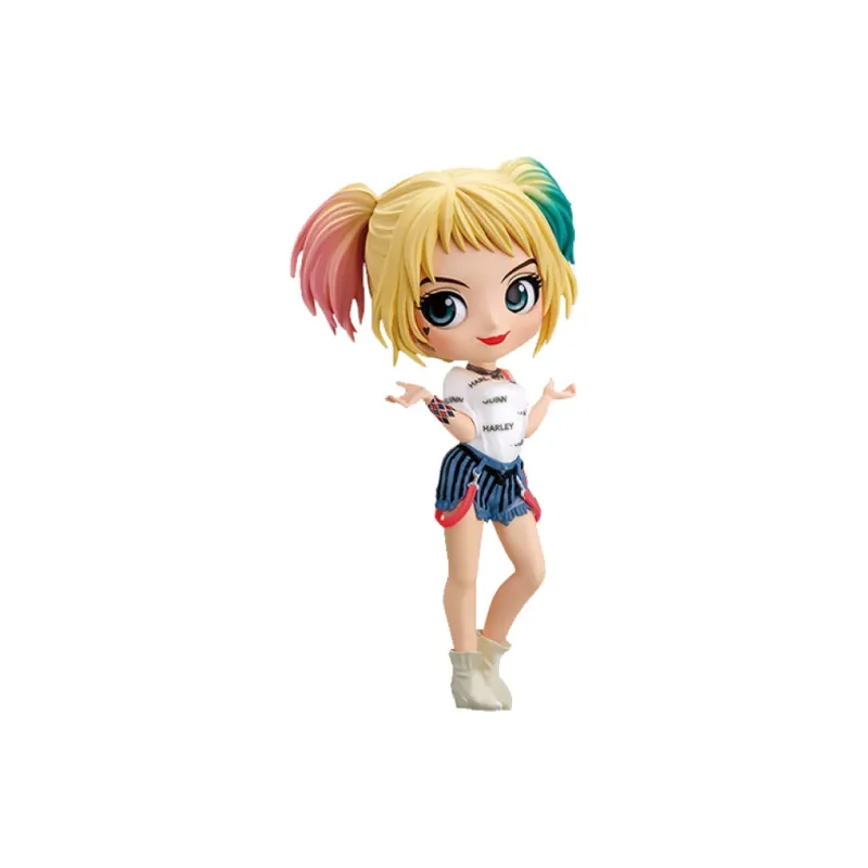 BANDAI Marvel Birds Of Prey Harley Quinn, Harley Quinn Chibi Figures 14cm-2