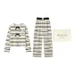 Beige Apricot 6709 (Long-Sleeved Top+Pants) Two-Piece Set
