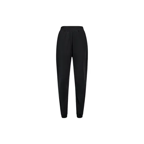 Side Casual Pants Women's Mysterious Black